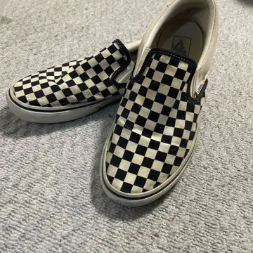 VANS 체커 패턴 슬립온