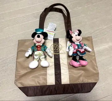 디즈니랜드 호텔 숙박객 한정 토트백 & 봉제 인형 미사용 새상품