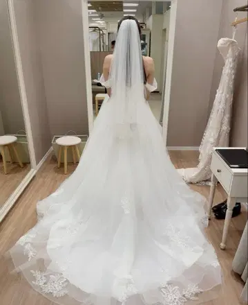 와타베 웨딩 베일