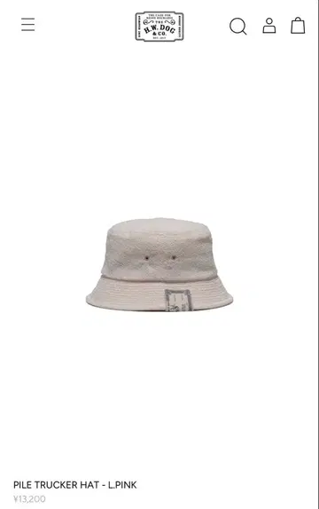 THE H.W. DOG&CO. 햇 완판템 택 포함 미사용 새상품