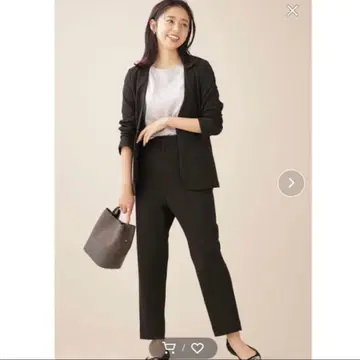 새상품! 나노 유니버스 WEB 한정판/컷 조젯 팬츠 셋업