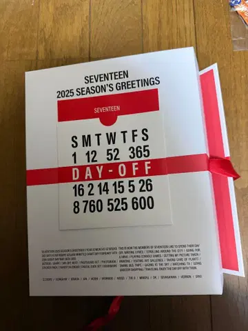 SEVENTEEN 2025 SEASONS GREETINGS 시그리
