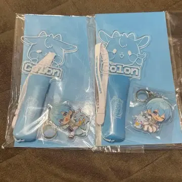 코롱 코로완 업그레이드 응원봉 아크릴 키링