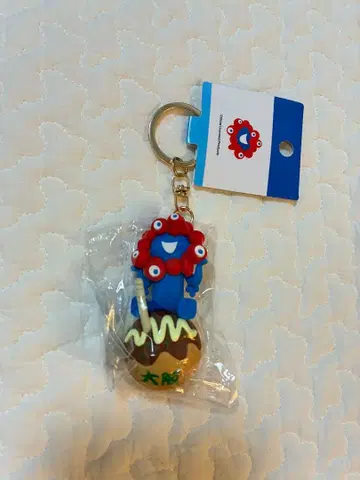 먀쿠먀쿠 입체 마스코트 타코야키 키링 오사카 간사이 박람회