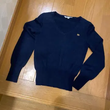 랄프 로렌 폴로 코튼 얇은 소재 니트 리브 긴 숏