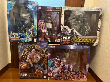 원피스 POP 피규어 5체 마르코 크로커다일 에넬 히나 야마토