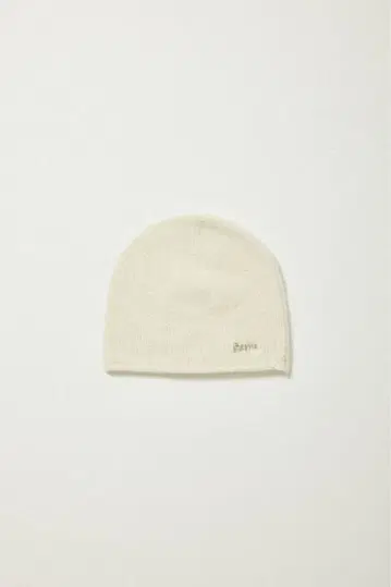 eaphi DRAWING LOGO BEANIE ivory