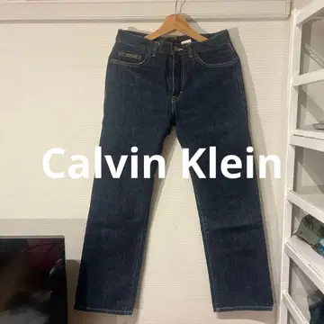 캘빈 클라인 진 스트레이트 데님 다크 블루