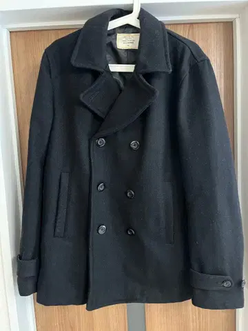 신년 세일 1/7까지 BACK NUMBER 피코트 XL 블랙