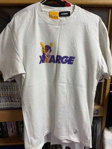 FR2 x XLARGE 콜라보 T셔츠 바이커 걸