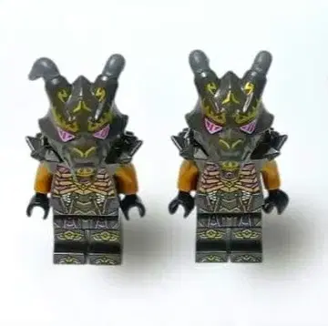 레고 미니 피규어 크리스탈 킹 2개 정품 닌자고