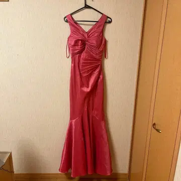 도리아 퀸 핑크 머메이드 드레스 S