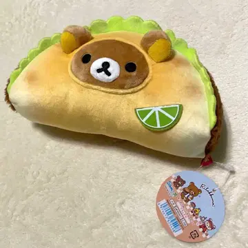 [택 포함 새상품] 리락쿠마 타코스 봉제 인형