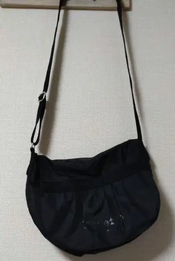 레페토 블랙 숄더백 나일론