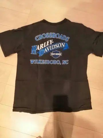 할리데이비슨 T셔츠 굿 프린트 1999년 모델