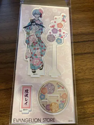 레이(기모노) & 펭귄 아크릴 스탠드 EVANGELION STORE