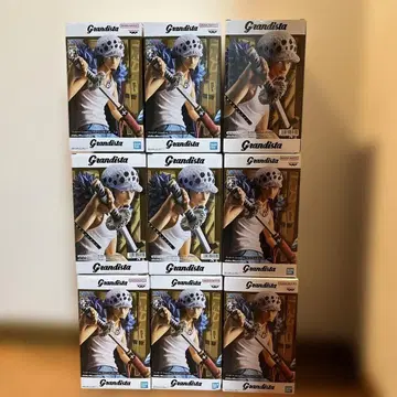 원피스 그란디스타 트라팔가 로 피규어 9개