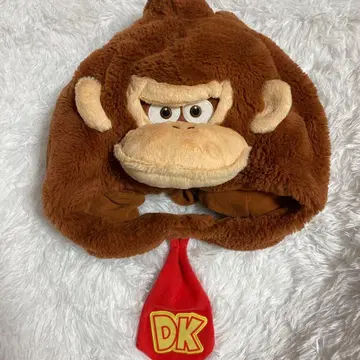 USJ 동키콩 팬캡 봉제인형 햇 모자 유니버셜