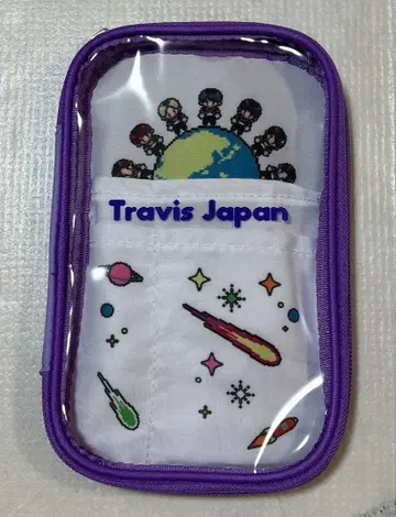 Travis Japan 트래블 파우치 아크릴 스탠드 파우치