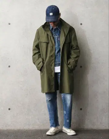 벨기에군 실물 90s Seyntex 1990 밀리터리 코트 M88