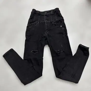 EMODA 하이웨스트 스키니 데님 팬츠