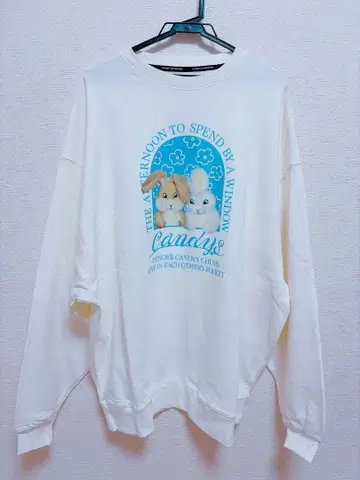 캔디 스트리퍼 캔디스 버니 스웨트 원피스