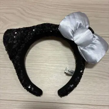 USJ 키티 머리띠 스팽글