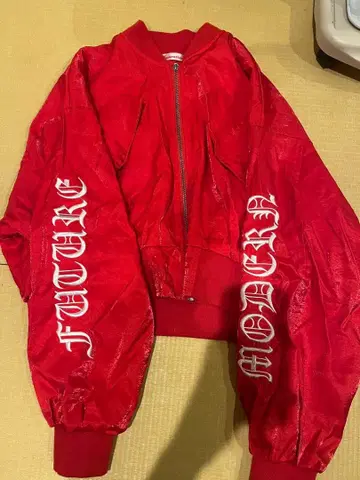 봄버 자켓 호랑이 자수