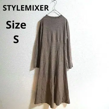 STYLEMIXER 스타일믹서 니트 롱 원피스 스트레치