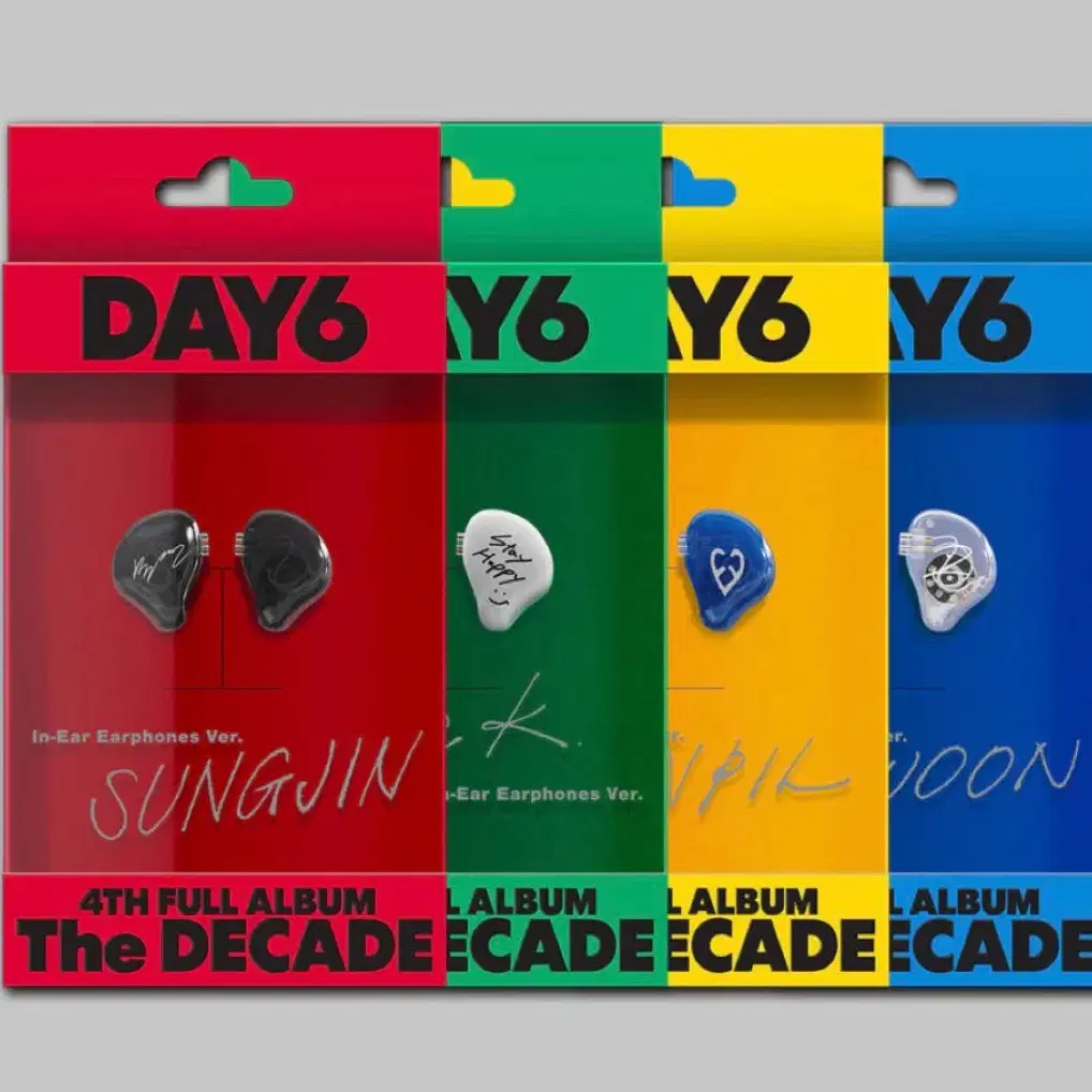 DAY6 | 데이식스 Day6 Wonpil In-ear Vahn Box & QR Paper wts on