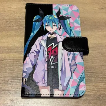 하츠네 미쿠 스트릿 스타일 아트 byLAM 수첩형 스마트폰 케이스