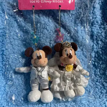 도쿄 디즈니 리조트 미키 미니 웨딩 스트랩