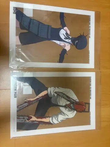 체인소 맨 클리어 포스터