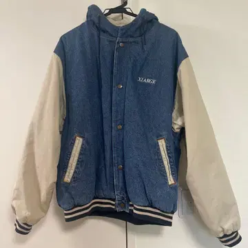 XLARGE 엑스트라 라지 후드 부착 자켓 데님 블루