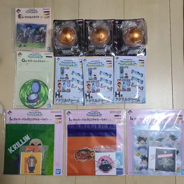 제일복권 드래곤볼 스냅 컬렉션 2 E상 F상 G상 H상 I상 세트