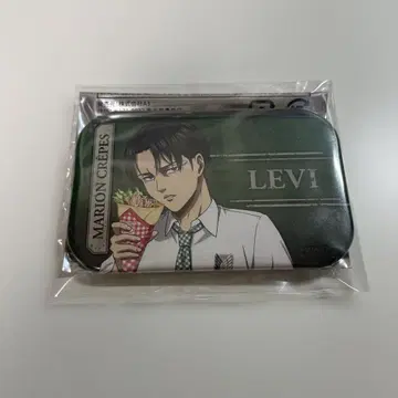 진격의 거인 마리오 크레이프 리바이 스퀘어 캔뱃지