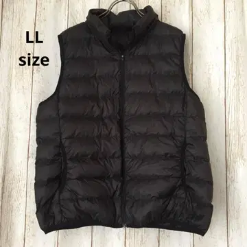 [ 미사용 ] 여성용 다운 베스트 블랙 LL