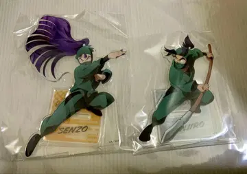 닌타마 란타로 아크릴 스탠드 타치바나 시오에 2종 세트