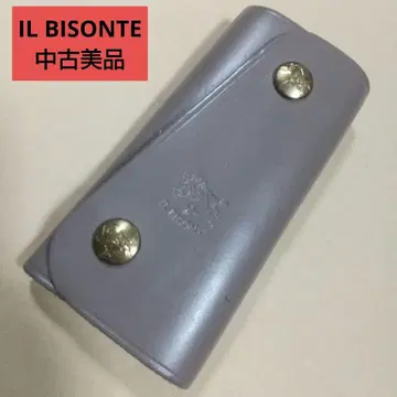 IL BISONTE 일비종떼 새상품급 중고 키케이스 가죽 이탈리아제