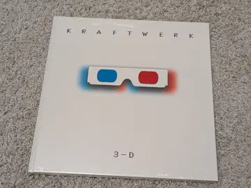 [ 미개봉 새상품 ] Kraftwerk 3-D 아트북 3D 안경 포함