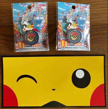 미개봉 새상품 포켓몬 센터 로고 핀즈