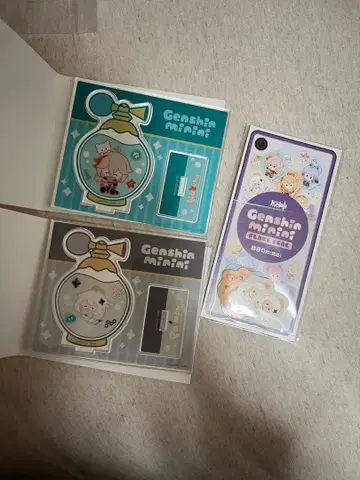 원신 미니 캐릭터 아크릴 스탠드 플렉 시일