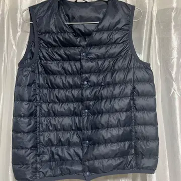 퍼펙트 슈트 팩토리 다운 베스트 L 네이비