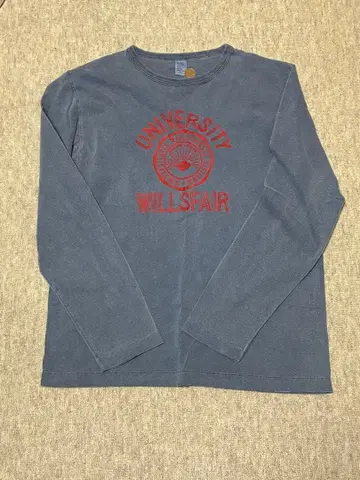 [BEAMS] UNIVERSITY WILLSFAIR 긴팔 티셔츠