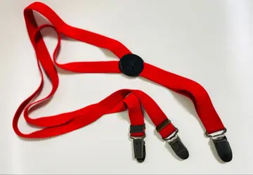 1980년대 레어 LEVI'S 레드 서스펜더