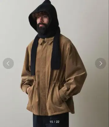 Steven Alan 코듀로이 오벌 블루종