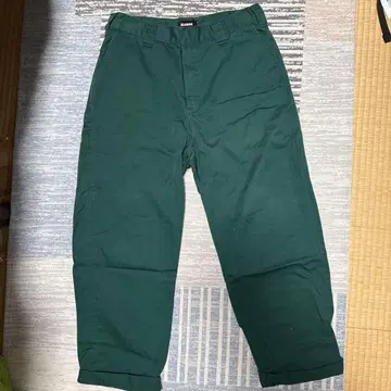 XLARGE 그린 치노 팬츠