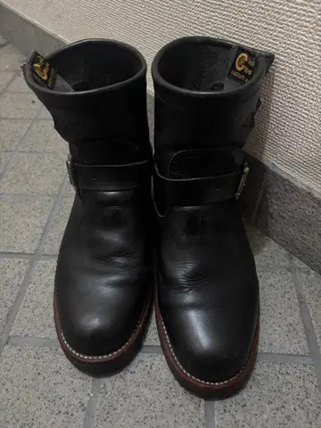 치페와 chippewa 엔지니어 부츠 블랙