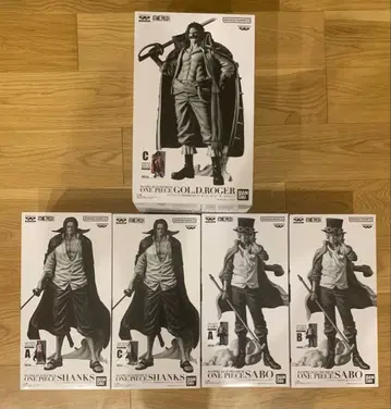 원피스 반프레스토 복권 샹크스 사보 로저 5체 세트