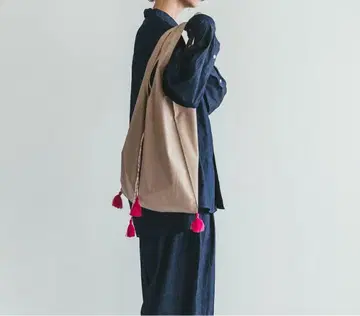 miiThaaii 아몰리 백 fog linenwork 베이지